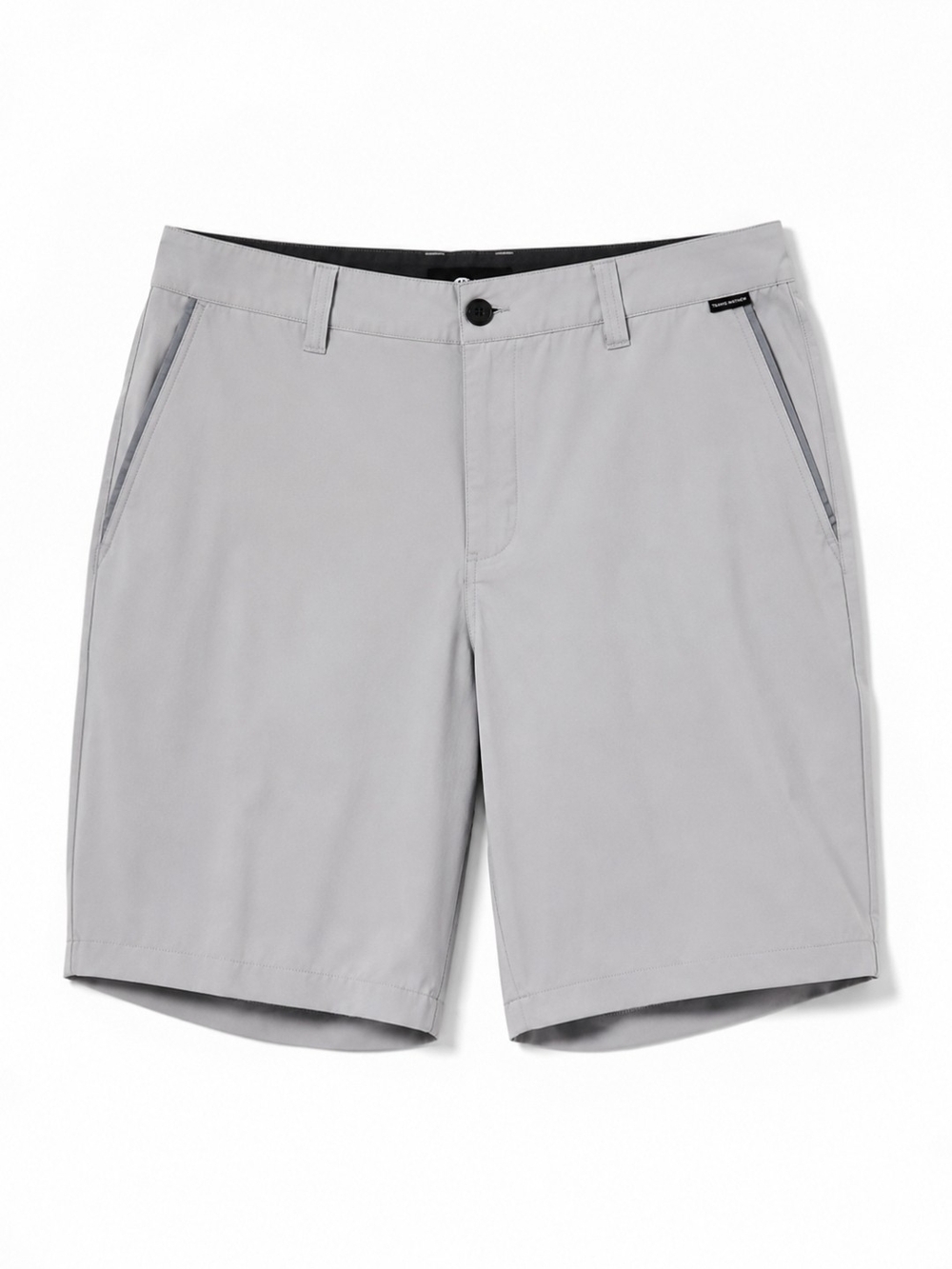 TravisMathew Wanderlust Golf Shorts | Men's Size 38 | Light Gray | Performance